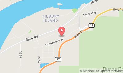 map, Roadway Towing & Recovery