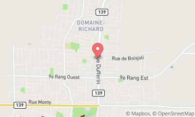 map, LM ² Mécanique & 4X4 INC (Antirouille automatisé)(Garage P A Maheu)