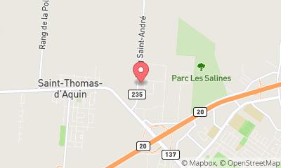 map, Garage Ronald Laplante