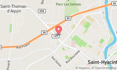 map, Remorquage 24 Heures (Ville Saint-Hyacinthe)