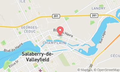 map, ICI PNEU - Pneus Gagnier