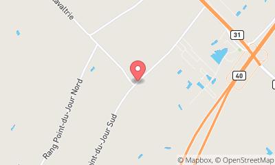 map, J Et R Tessier Remorquage Inc