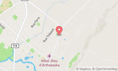 map, Garage Huppé Centre Mécanique