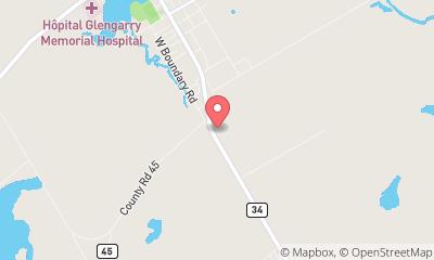 map, Alexandria Tire Service