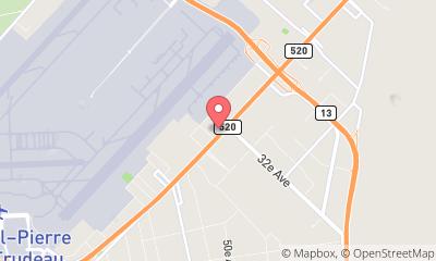 map, YUL Car Rental