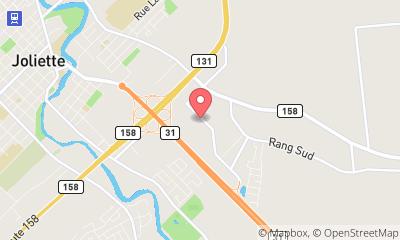 map, Centre Du Camion Léger Lanaudière Inc