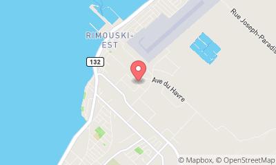 map, Rimouski Remorquage Inc