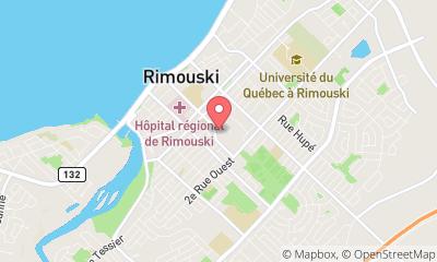 map, La Capitale assurance auto