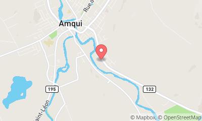 map, NAPA Pièces d'auto - NAPA Amqui