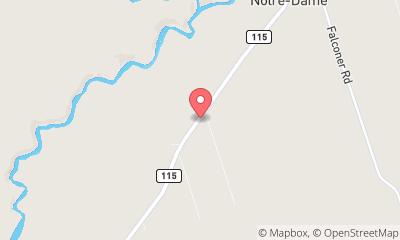 map, RJB Towing Inc.