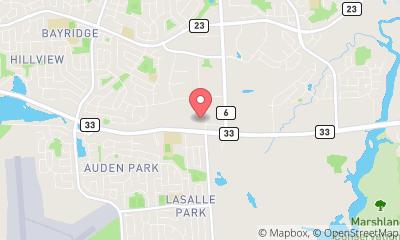 map, Dorey & Tolgyesi Insurance Brokers Ltd