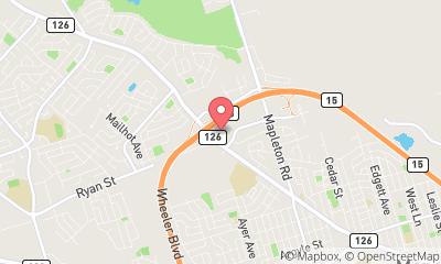 map, Apple Self Storage - Moncton