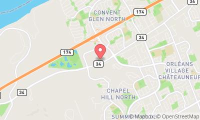 map, Myers Orléans Chevrolet Buick GMC