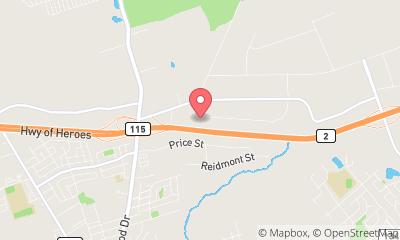 map, Miller Tirecraft Moncton