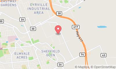 map, Fred's Auto Repair